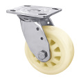 4 5 6 8 inch PA Wheel Stainless Steel Top Plate Swivel Caster with Butterfly Brake(total brake)